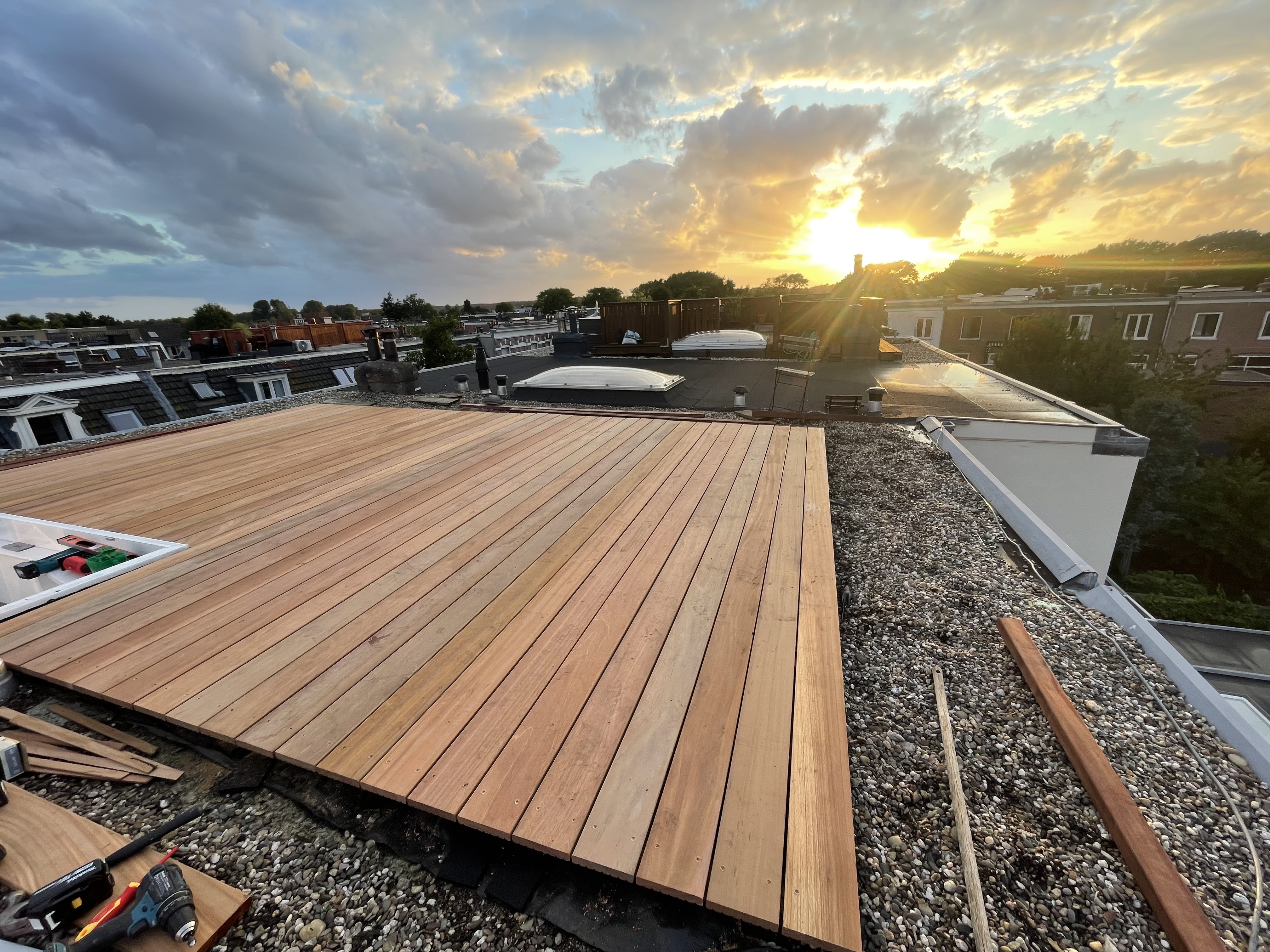 Dakterras renovatie Haarlem