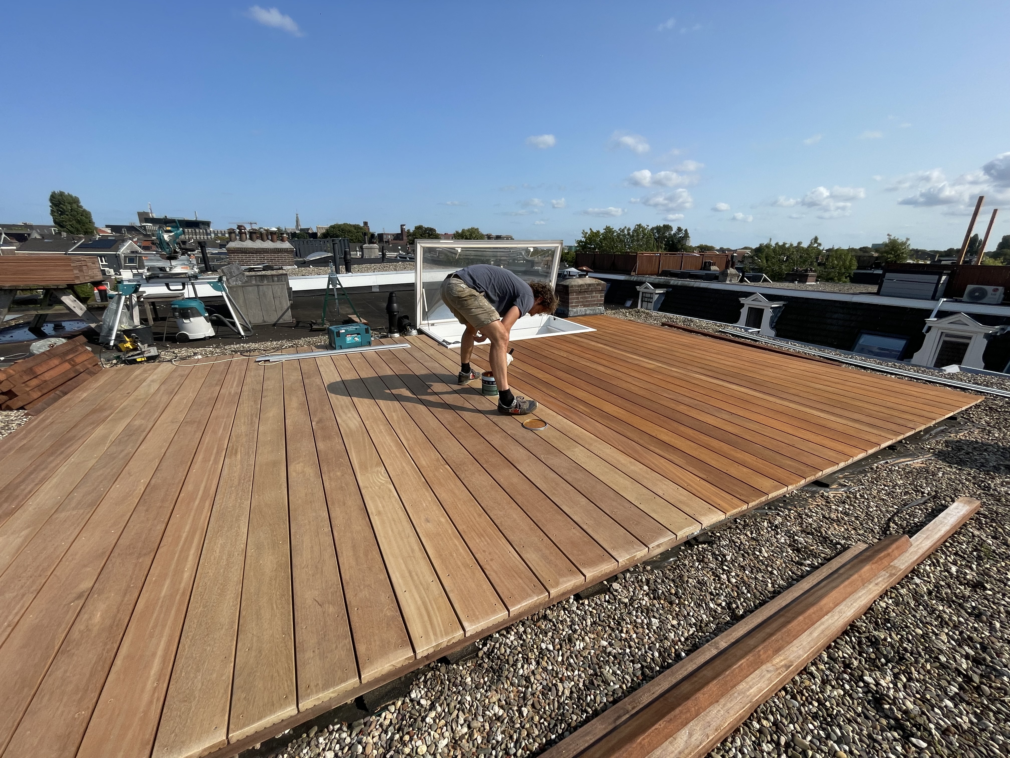 Maatwerk hekwerk dakterras Haarlem
