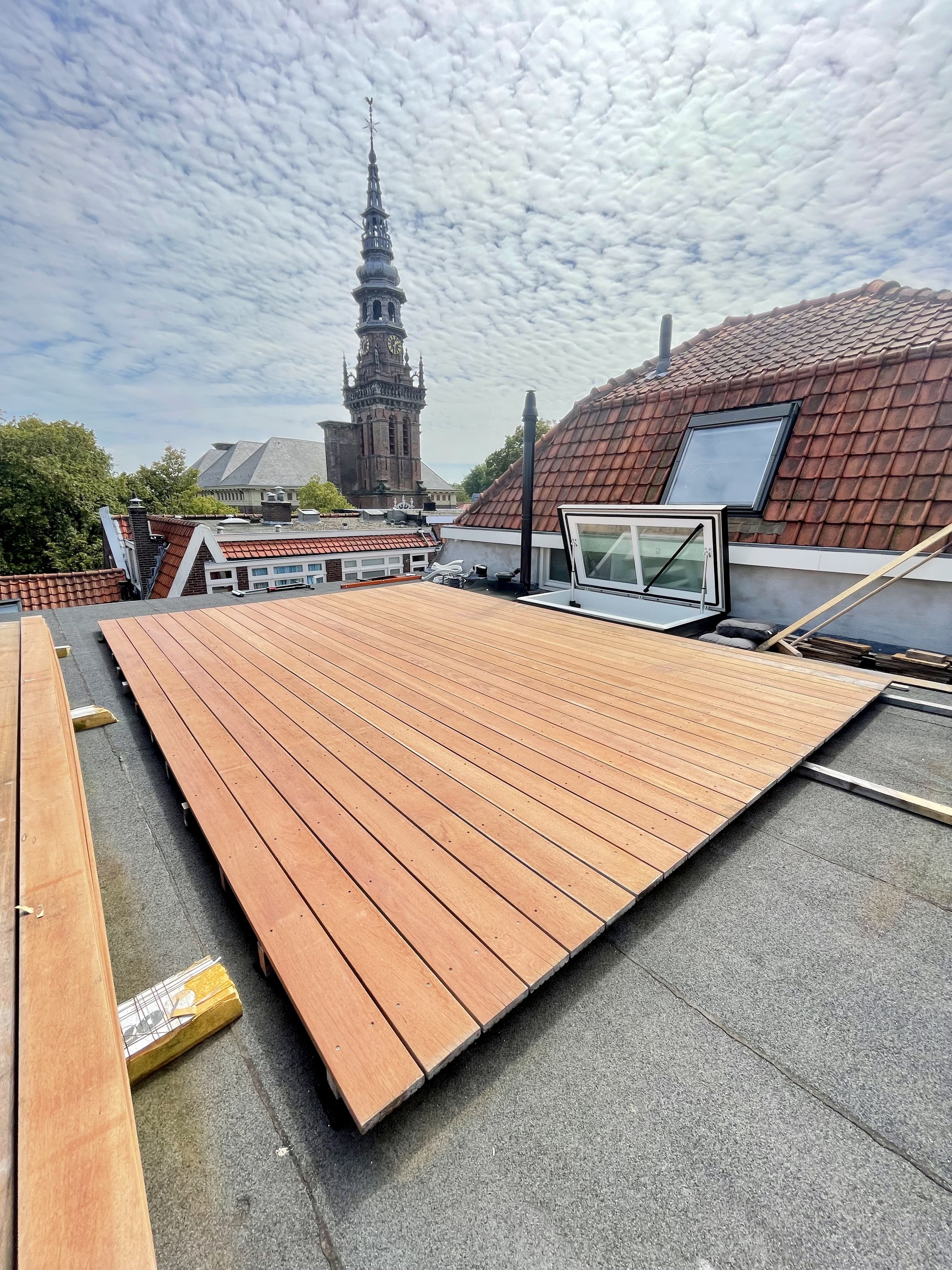 Maatwerk dakterras Haarlem in ontwikkeling